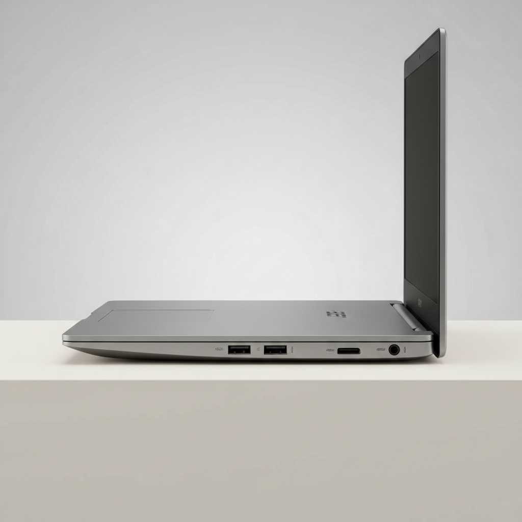 Slim side profile