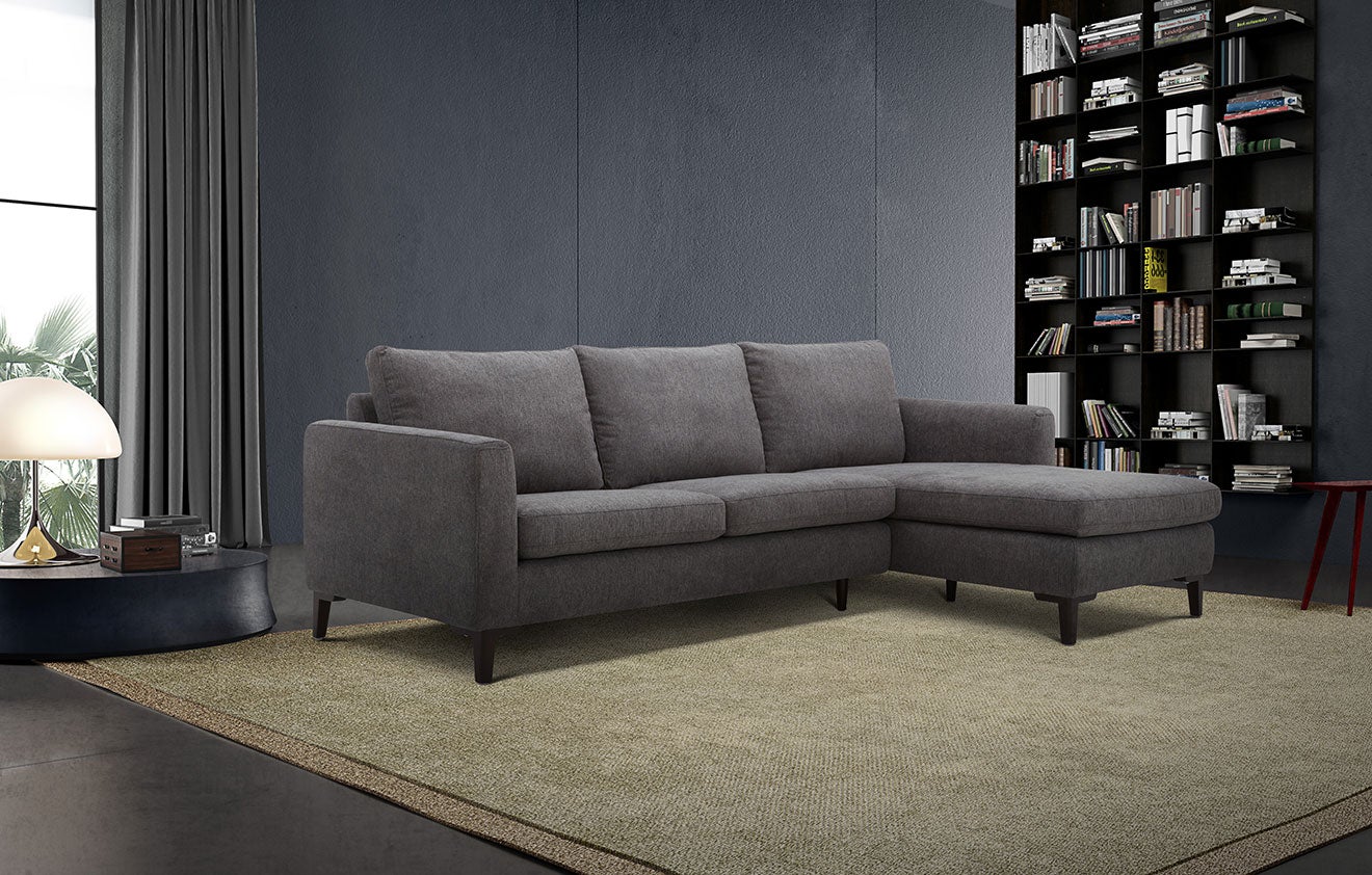 2.5 seater best sale chaise sofa