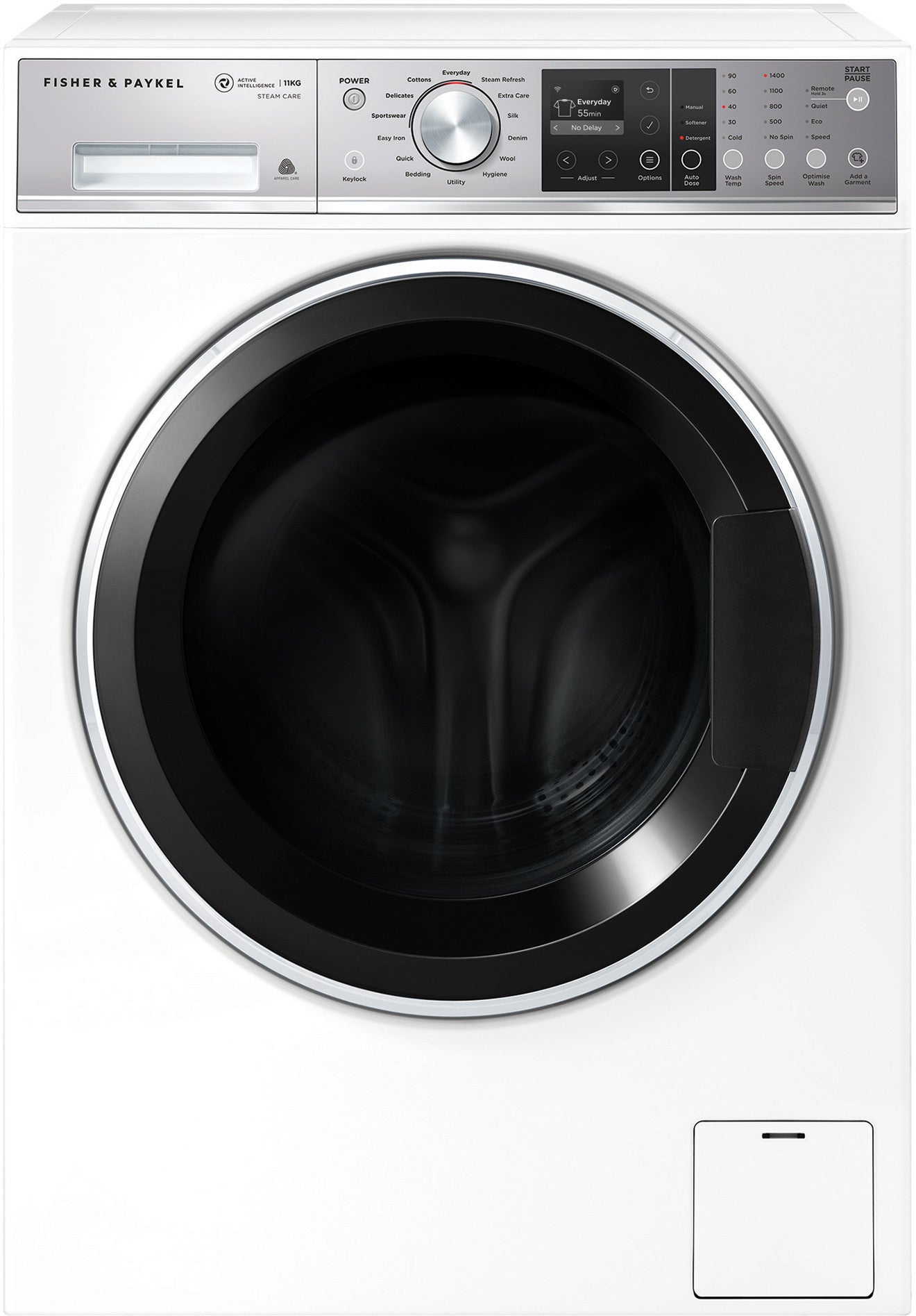 Fisher & Paykel 11kg Front Loader Washing Machine - WH1160F2