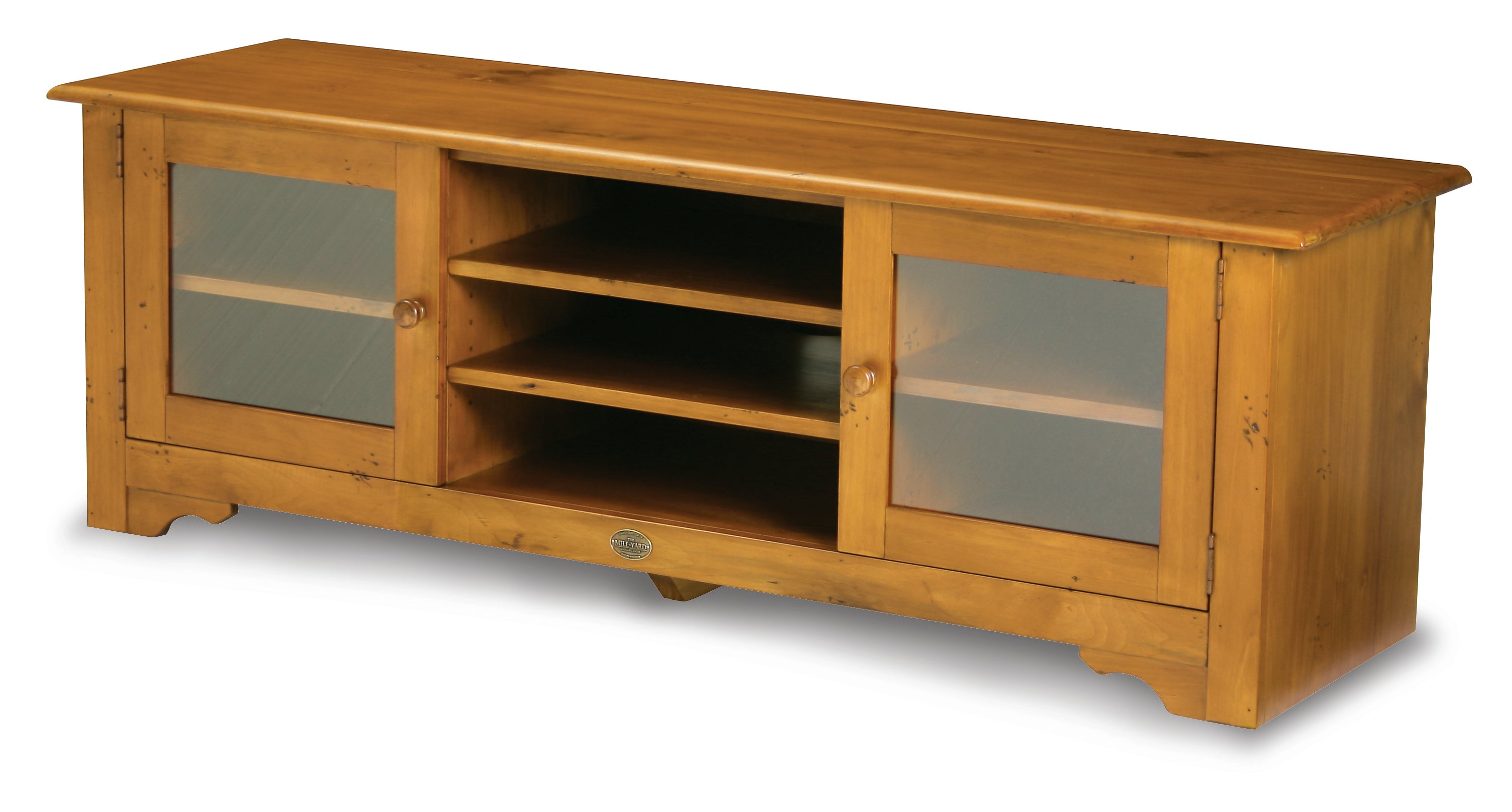 Pine on sale entertainment unit