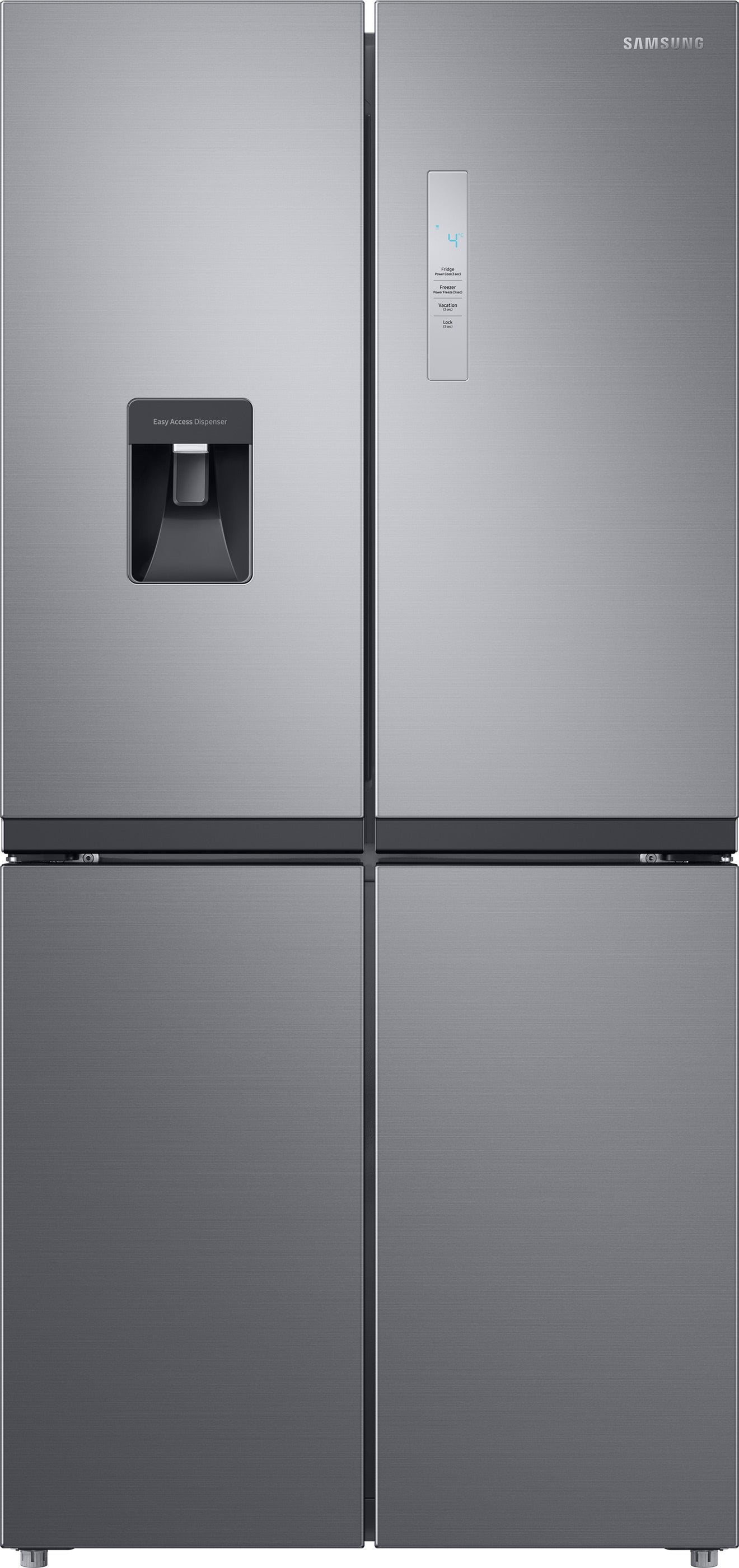 Samsung slim deals fridge freezer