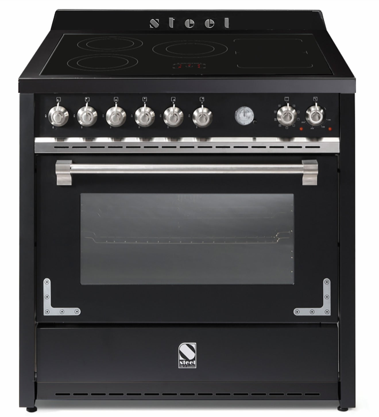 90cm induction freestanding oven