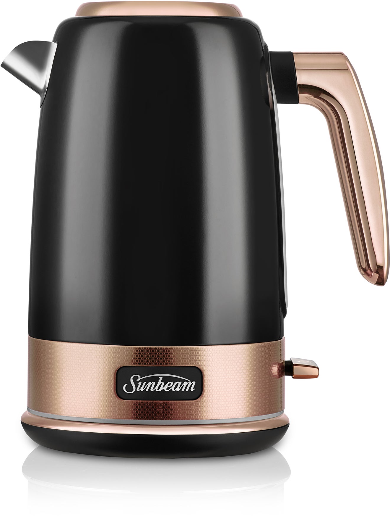 Чайник электрический черный. Sunbeam Glass kettle ke9400.