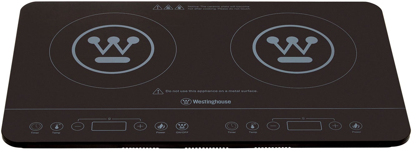 White westinghouse shop induction cooker